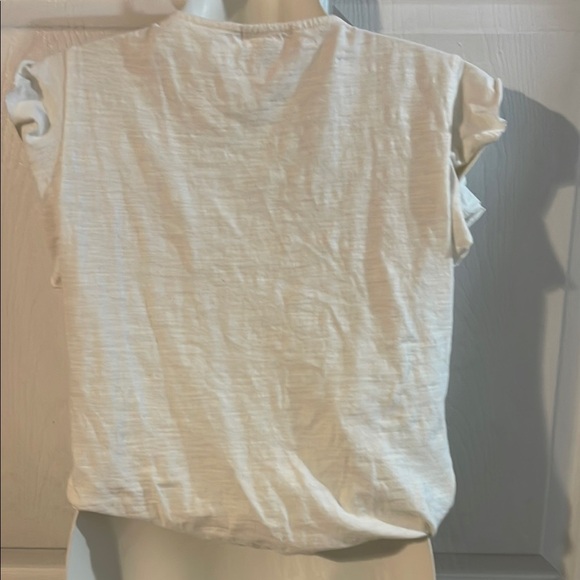 Altar'd State White Tank Top with Ruffle Detail - Picture 5 of 7